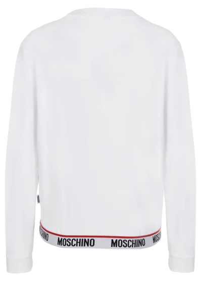 Sweatshirt Moschino Underwear бял