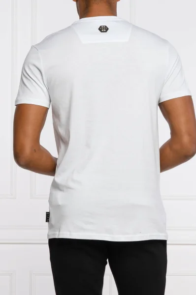 Тениска Hexagon | Regular Fit Philipp Plein бял