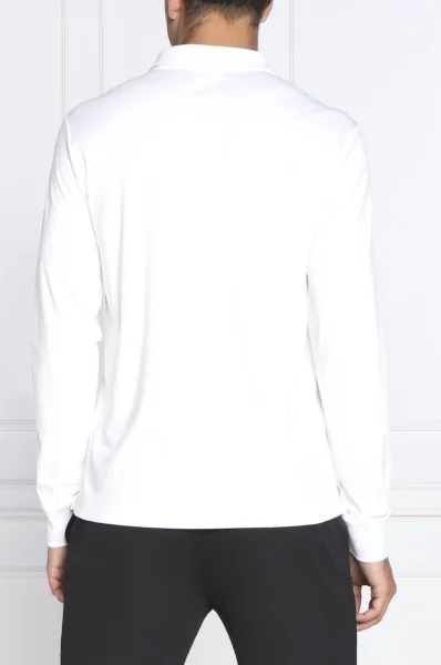 Поло/тениска с яка SMOOTH | Slim Fit Calvin Klein бял
