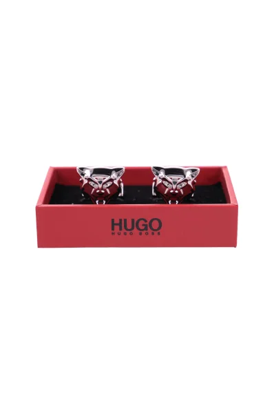 Копчета за ръкави E-WOLF HUGO сребърен
