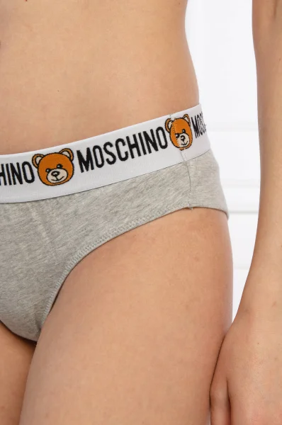 Бикини Moschino Underwear сив