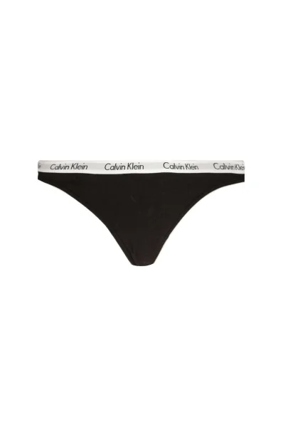 Бикини stringi 3-pack Calvin Klein Underwear черен