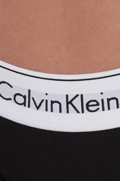 Бикини TANGA Calvin Klein Underwear черен