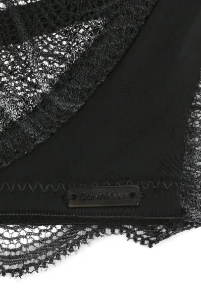 Дантелен сутиен Calvin Klein Underwear черен