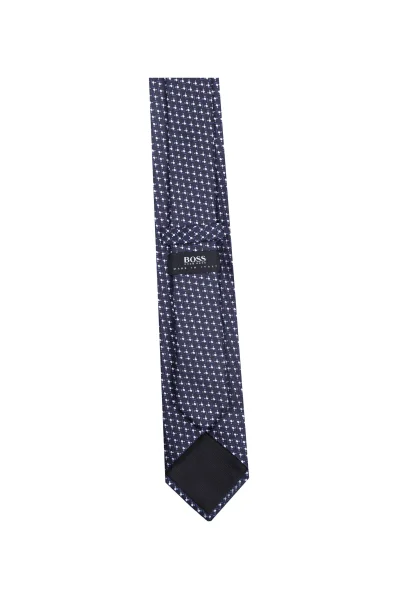 Копринена вратовръзка BOSS BLACK тъмносин