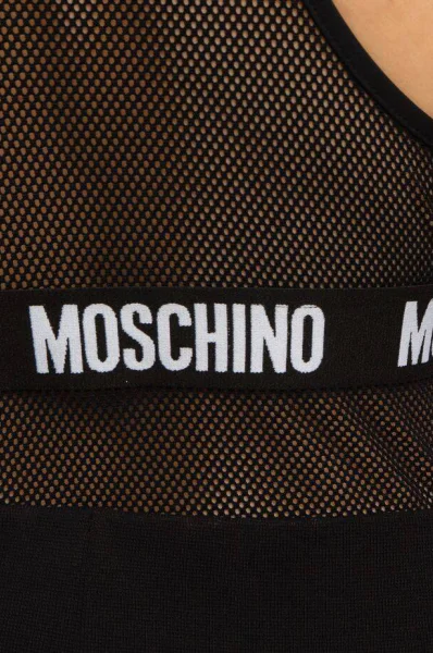 Боди | Slim Fit Moschino Underwear черен