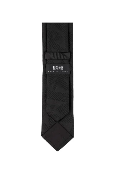 Tie BOSS BLACK черен