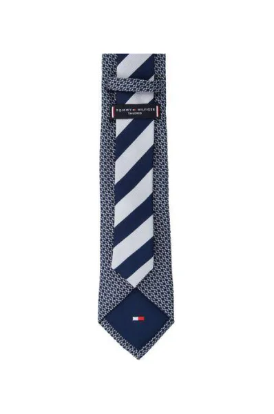Вратовръзка PRINT MICRO CLASSIC Tommy Tailored тъмносин