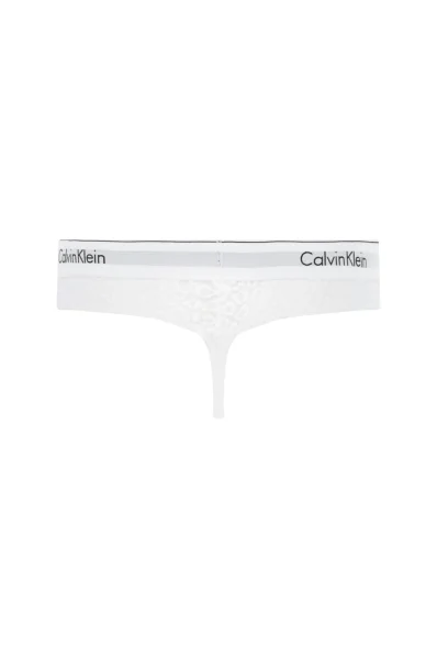 Бикини stringi Calvin Klein Underwear бял