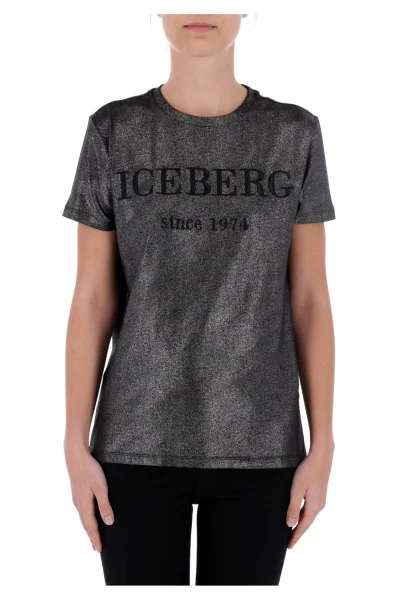 Тениска | Regular Fit Iceberg сребърен