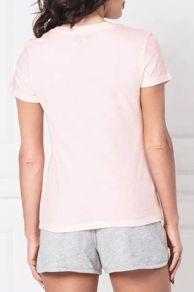 Тениска | Slim Fit CALVIN KLEIN JEANS розов