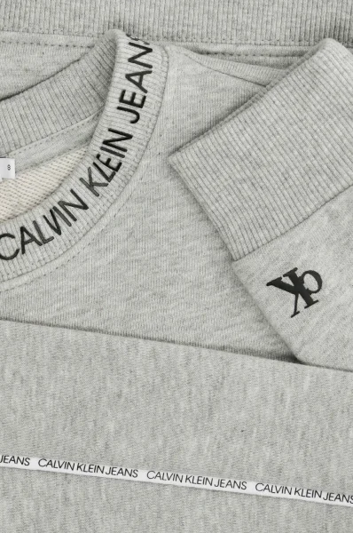 Суитчър/блуза | Regular Fit CALVIN KLEIN JEANS сив