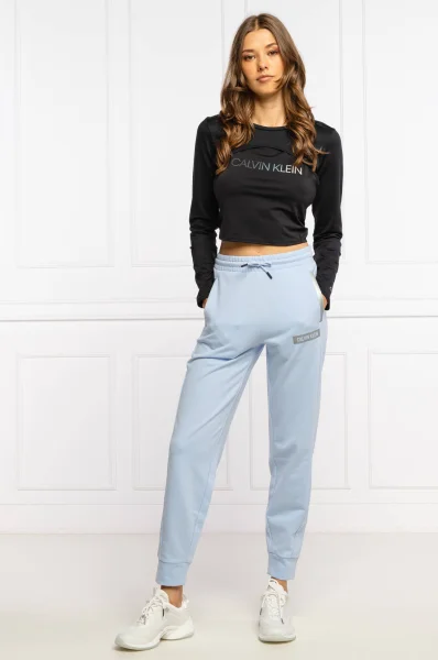 Спортен панталон | Regular Fit Calvin Klein Performance небесносин