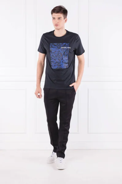 Тениска WINTER VOLCANO GRPHIC | Regular Fit Michael Kors черен