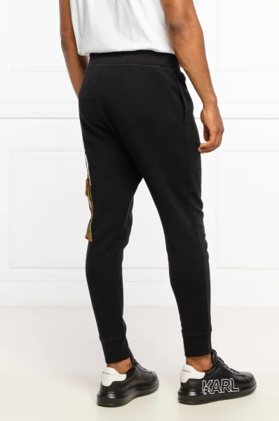 Спортен панталон | Slim Fit Dsquared2 черен