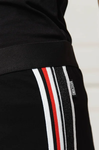 панталон | regular fit Moschino Underwear черен