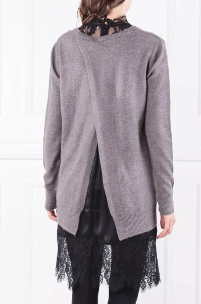 Пуловер + фуста | Regular Fit Silvian Heach сив