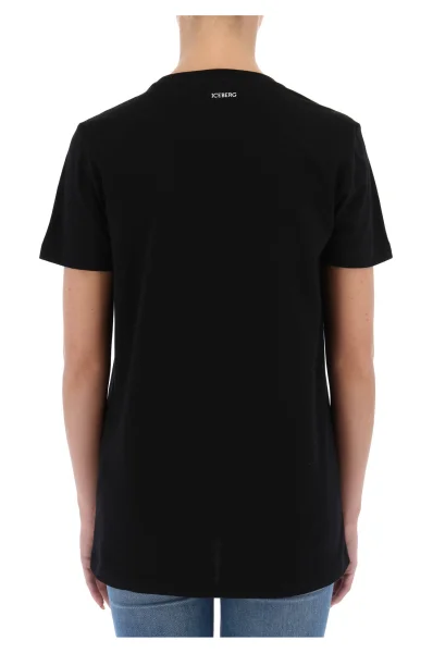 T-shirt | Loose fit Iceberg черен