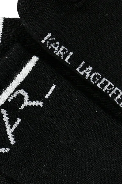 Чорапи Karl Lagerfeld Kids черен