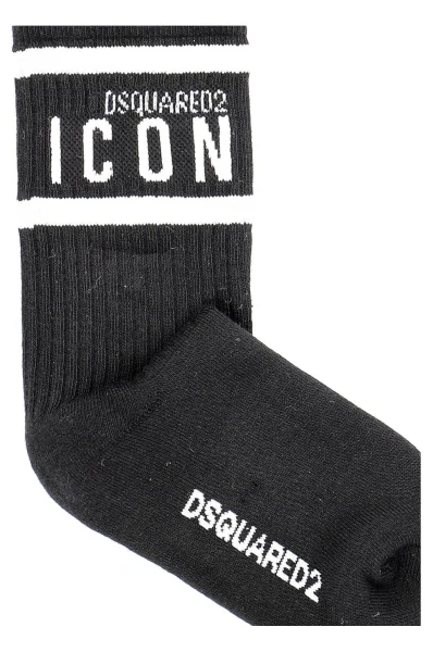 Чорапи Dsquared2 черен