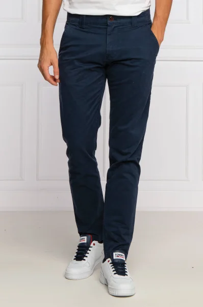 панталон chino scanton | slim fit Tommy Jeans тъмносин