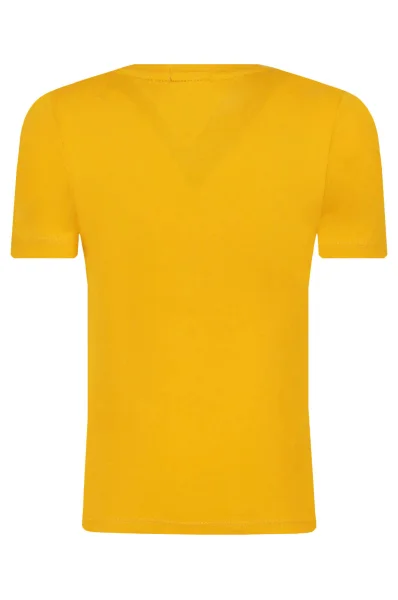 Тениска | Regular Fit Tommy Hilfiger горчица