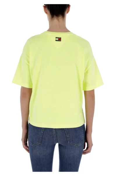 T-shirt TJW 90s LOGO | Regular Fit Tommy Jeans жълт