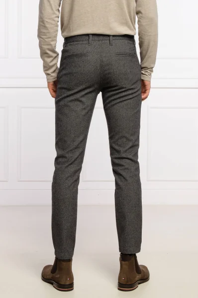 панталон schino-taber | tapered BOSS ORANGE сив