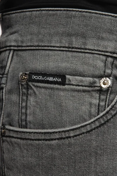 Дънки | Regular Fit Dolce & Gabbana сив