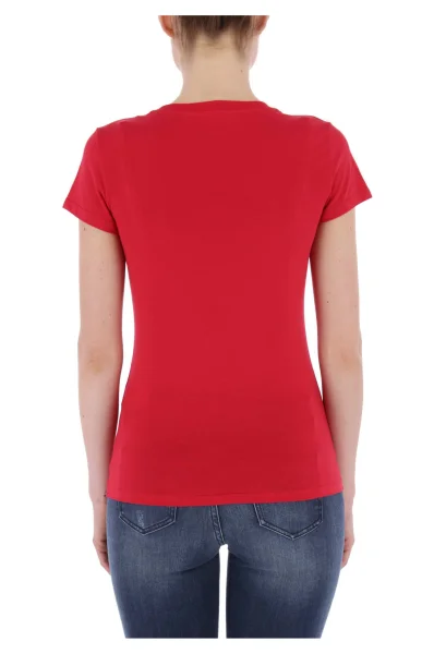 Тениска | Slim Fit Armani Exchange червен