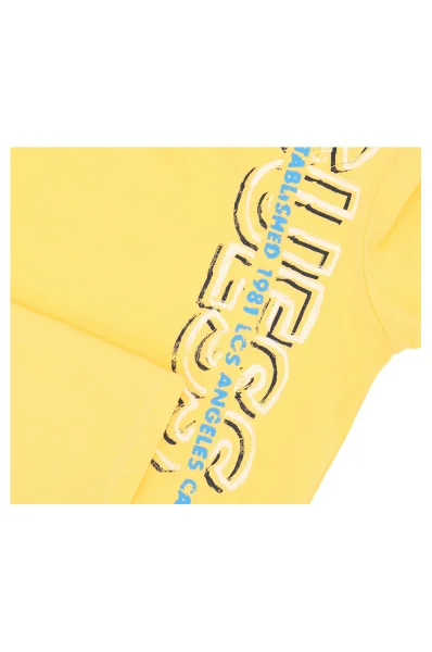 Тениска | Regular Fit Guess жълт