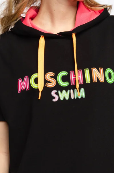 Рокля Moschino Swim черен