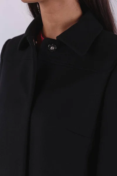 Палто | Regular Fit Red Valentino черен