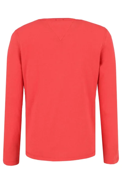 Блуза ESSENTIAL BIG LOGO T | Regular Fit Tommy Hilfiger червен