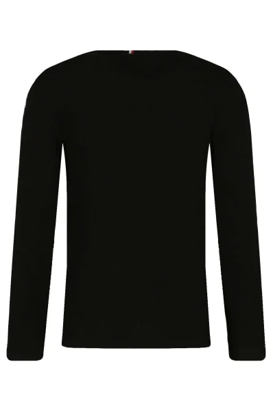 Блуза с дълъг ръкав | Regular Fit Tommy Hilfiger черен