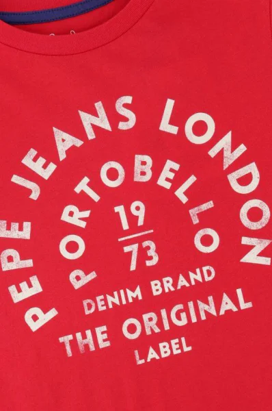 Блуза с дълъг ръкав ANTONI | Regular Fit Pepe Jeans London червен