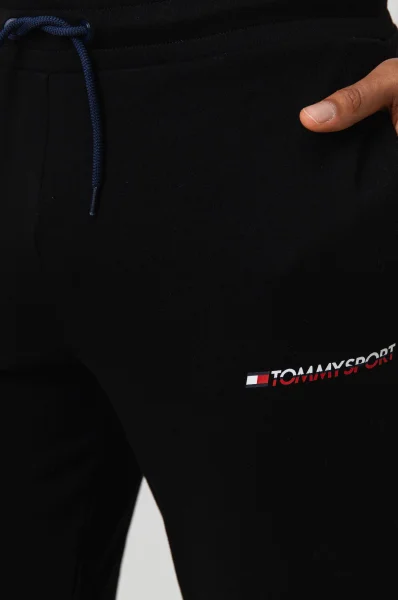 Спортен панталон | Regular Fit Tommy Sport черен