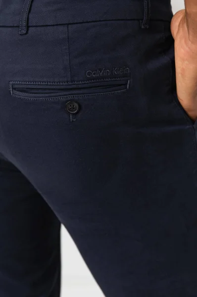 панталон chino | skinny fit | stretch Calvin Klein тъмносин