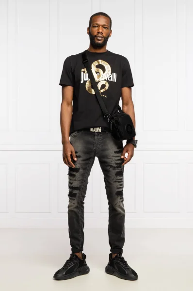Репортерска чанта RANGE V-EMBLEM Versace Jeans Couture черен