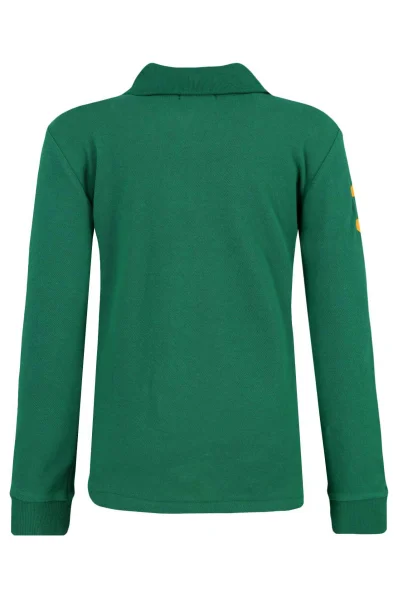 Поло/тениска с яка | Regular Fit POLO RALPH LAUREN зелен