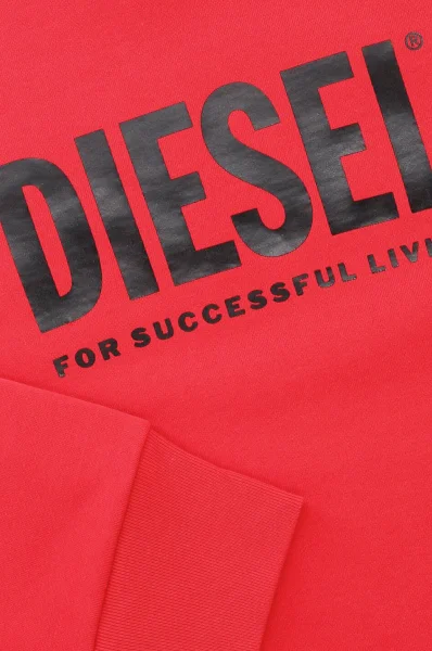 Суитчър/блуза SCREWDIVISION | Regular Fit Diesel червен