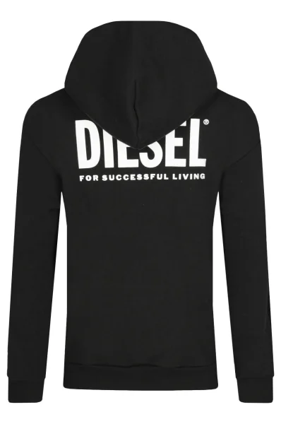 Суитчър/блуза | Regular Fit Diesel черен