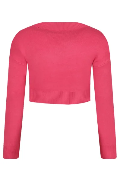 Рокля +пуловер | Regular Fit Guess розов