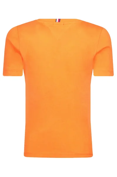 Тениска ESSENTIAL | Regular Fit Tommy Hilfiger оранжев