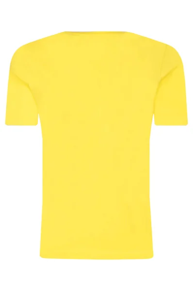 Тениска | Slim Fit BOSS Kidswear жълт