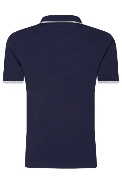 Поло/тениска с яка | Regular Fit | pique BOSS Kidswear тъмносин
