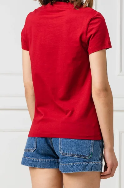 Тениска PARIS | Slim Fit Kenzo червен