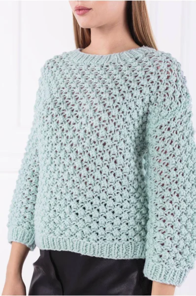 Пуловер | Regular Fit Elisabetta Franchi мента