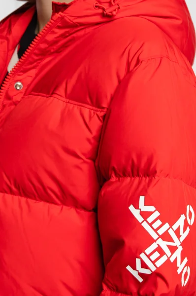 Пухена яке | Loose fit Kenzo червен