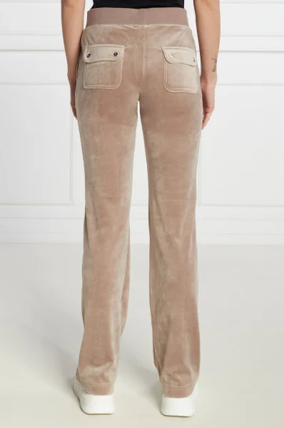 Спортен панталон Del Ray | Regular Fit Juicy Couture кафяв